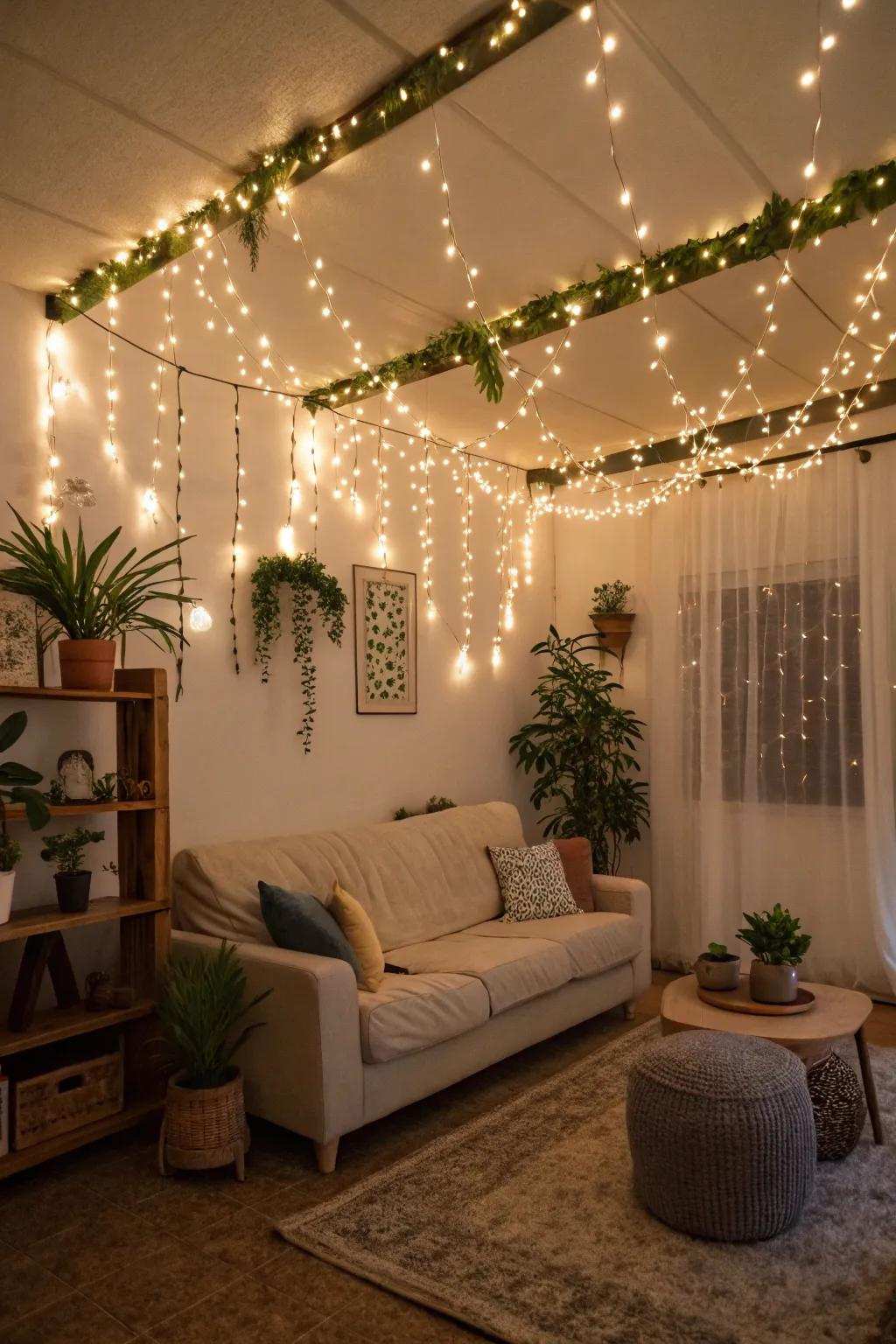 Fairy lights add a hint of magic to any birthday event.