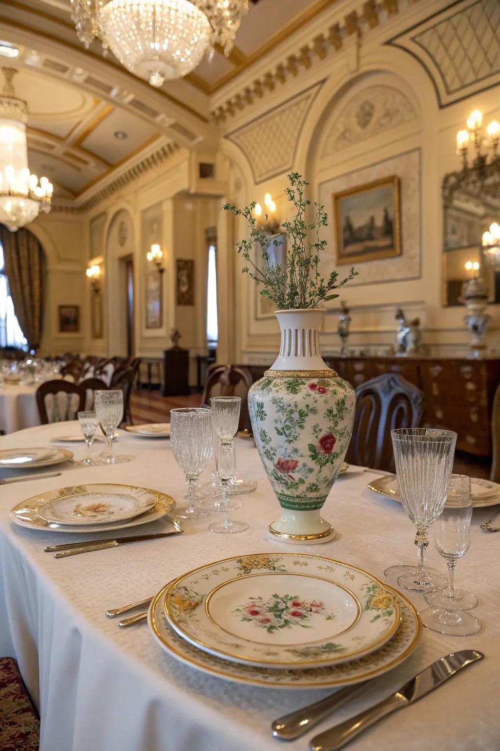 Family heritage pieces introduce sentimental worth.