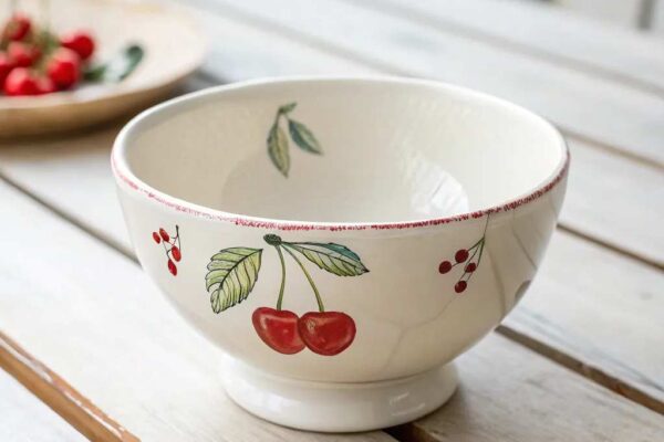 Painted Ice Cream Bowls for a Bright Kitchen