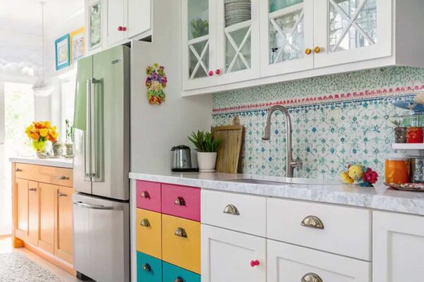 White Kitchen Cabinet Hardware Ideas