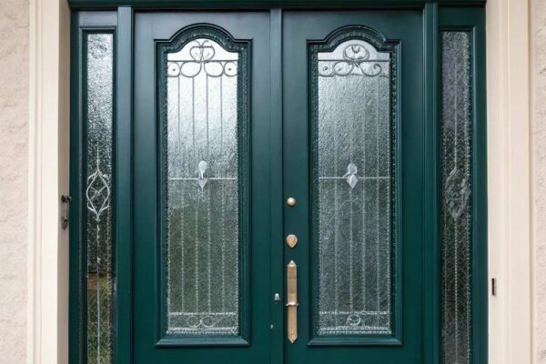 20 Elegant Dark and Green Door Ideas