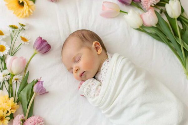 Springtime Baby Photo Shoot Ideas
