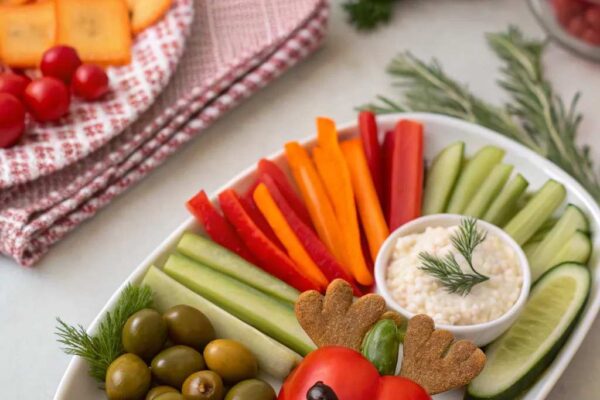 Impress Guests with Holiday Veggie Trays