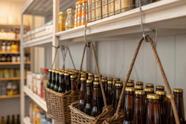 20 Creative Ways to Store Bottles in Your Home Easy DIY Bottle Storage Ideas for Small Spaces Simple Bottle Storage Solutions for Your Kitchen or Bar