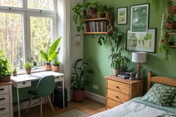 Green Bedroom Wall Ideas