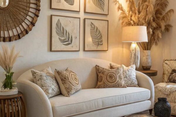Behind Couch Decor Ideas That Hide Clutter