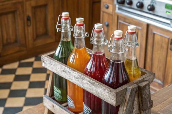 Coffee Bar Syrup Station Ideas