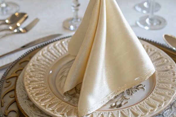 Folding Silk Napkins Like a Pro