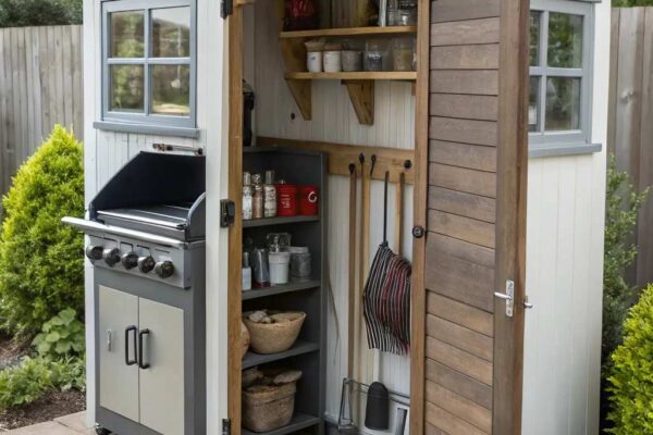 BBQ Lovers Backyard Sheds