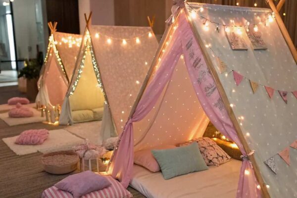 Sleepover Spa Night at Home