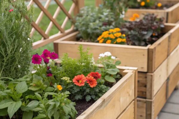 Garden Lattice Decor Ideas