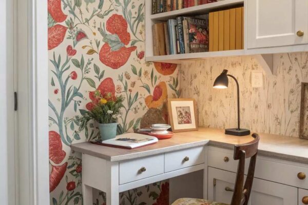 Kitchen Nook Office Ideas