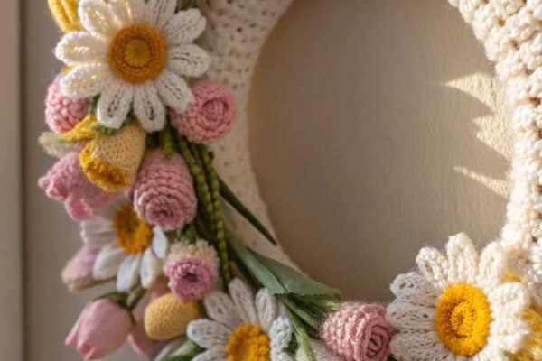 Crochet Wreath Ideas to Brighten Up Your Space