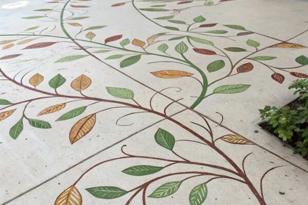 Decorating with Painted Concrete Patios