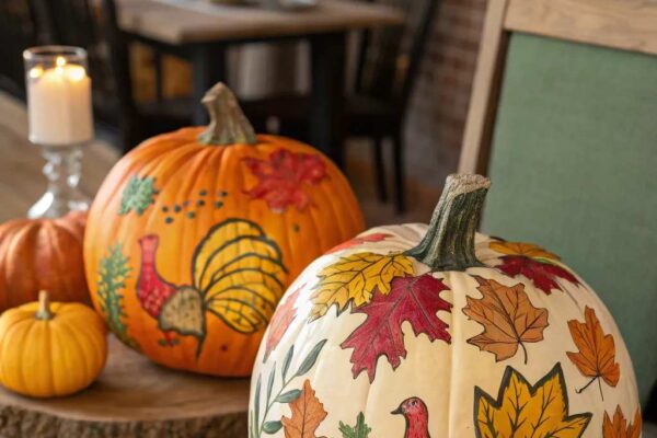 50 Beautiful Thanksgiving Pumpkin Displays