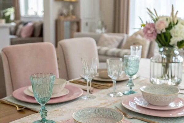 Easter Table Decor with Spiritual Touch
