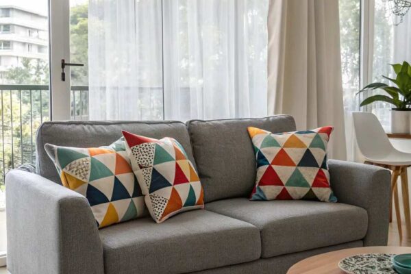 Grey Pillows to Refresh Your Living Room