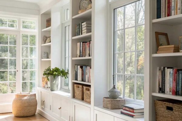 Modern Bookshelf Wall Design Ideas