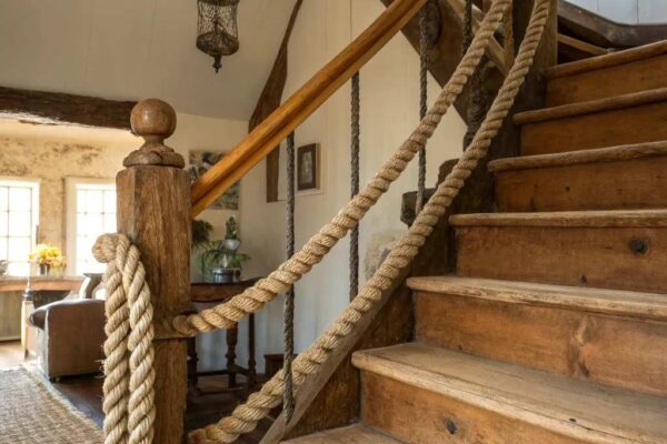 Modern Farmhouse Stair Rail Ideas