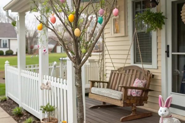 Spring into Easter Porch Decor