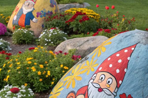 20 Creative Ways to Paint Big Rocks