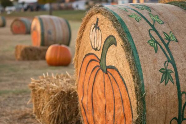 Stylish Hay Bale Decor Ideas