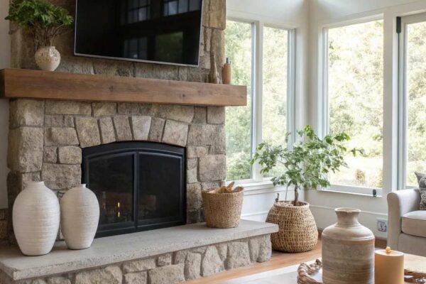 Fireplace and TV Layout Ideas