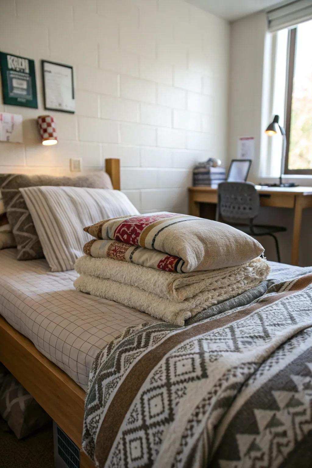 Feel-good layers produce a relaxing boho atmosphere