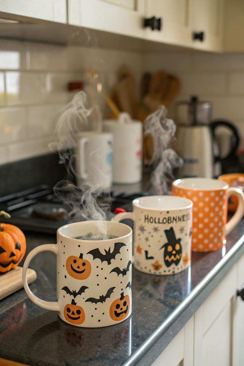 Film mugs make sipping cider feel celebratory and enjoyable.