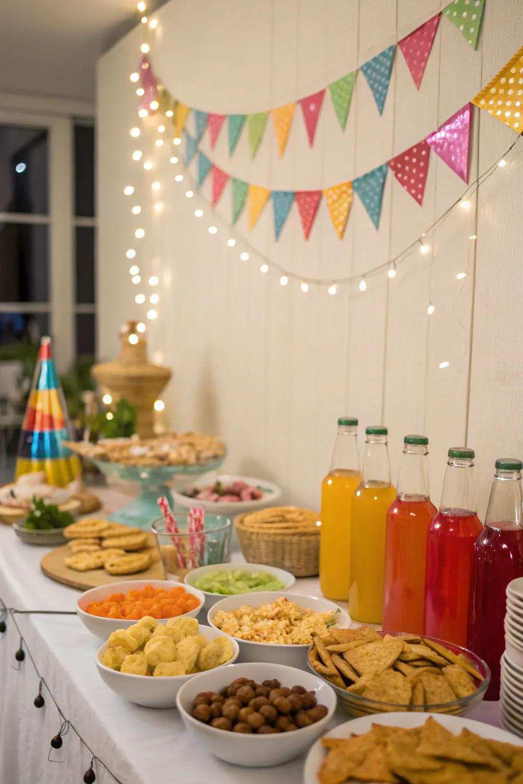 Garlands add festive flair to any area, all year round.