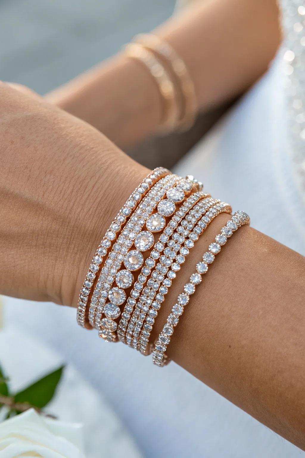 Glam it Up: Improve your evening appearance by using gem-embedded rings that add a hint of sparkle and sophistication.