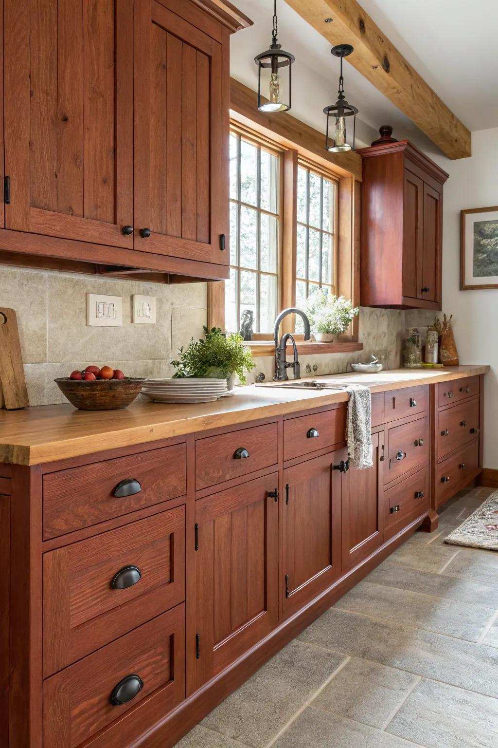 Homespun lumber knobs realize effortless natural visualizations.