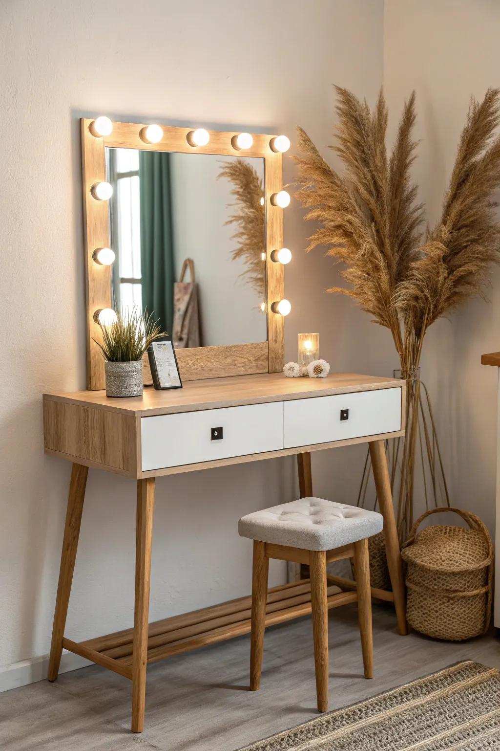 Illuminate your beauty regimen with Hollywood elegance and minimalist appeal.