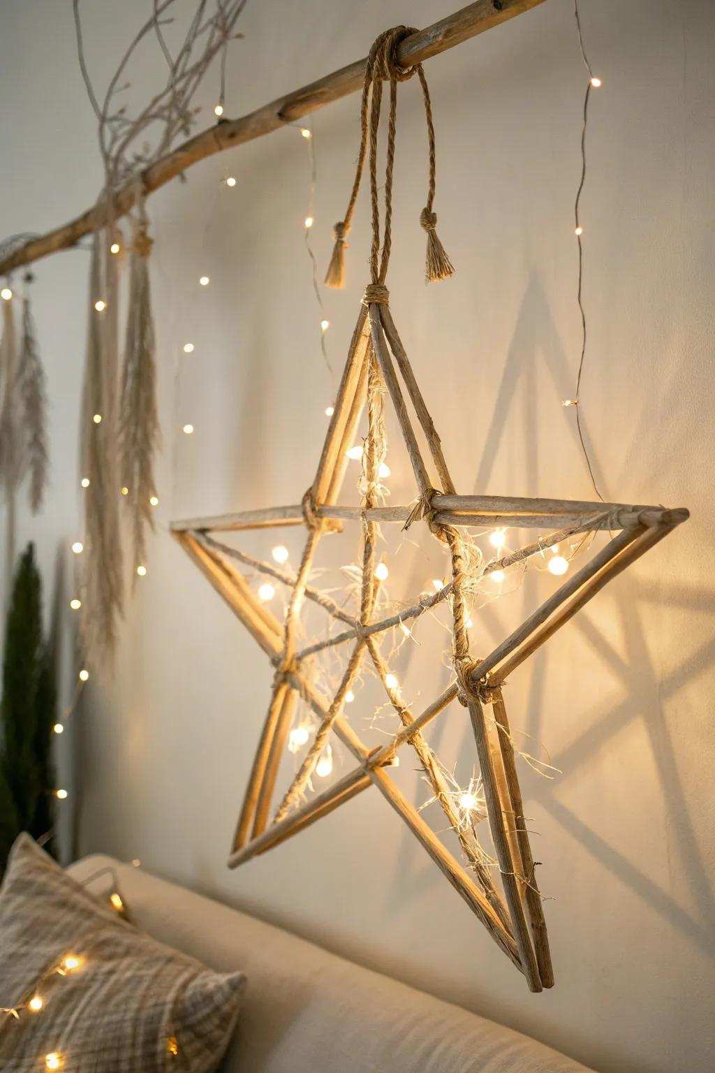 Illuminate your holiday with a nuance of Scandinavian elegance and Boho allure.