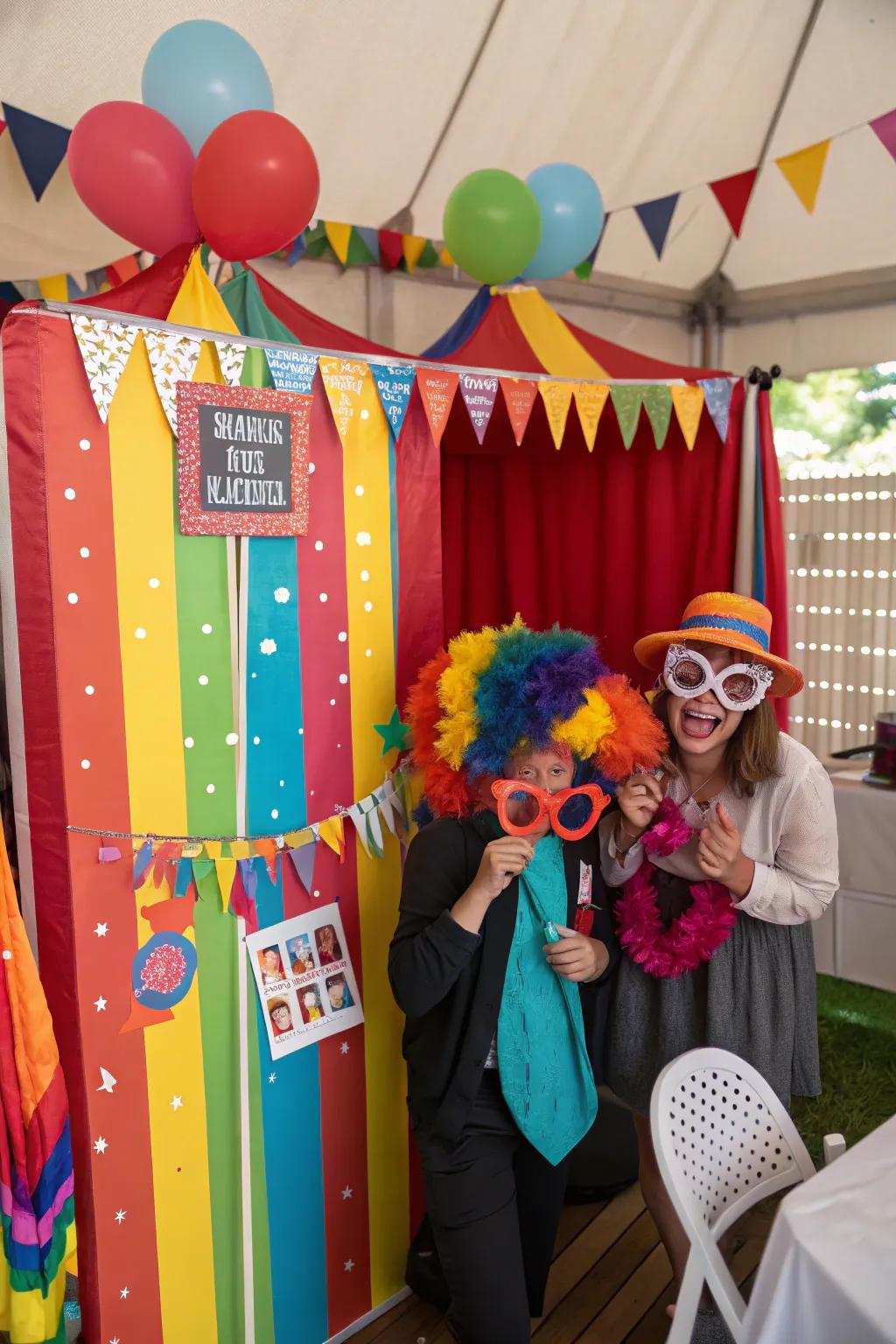 Immortalize enchanting instances through a thematic snapshot kiosk.