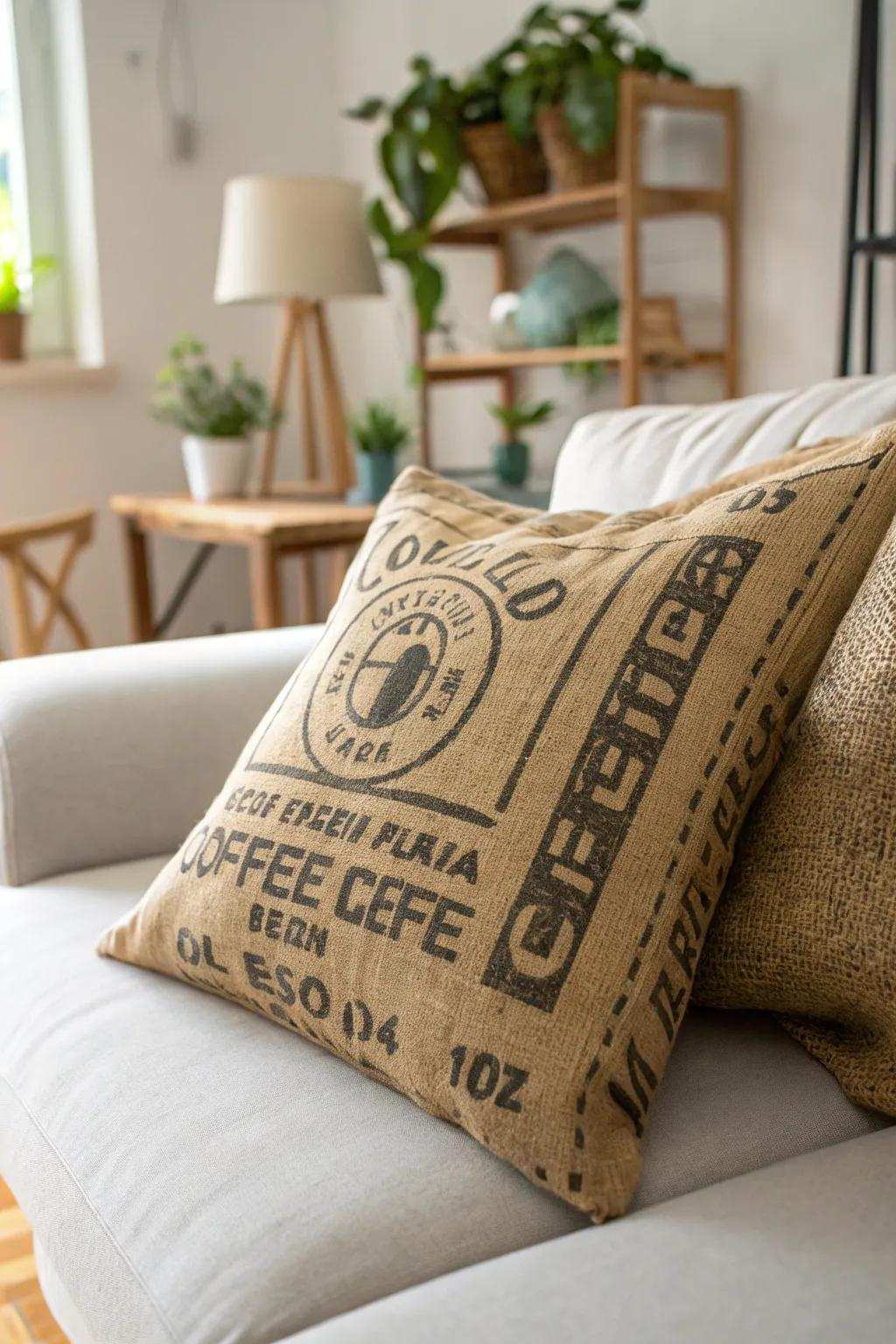 Improve your family room with the countryside appeal of grain bag pillow protectors — where sustainability meets design.