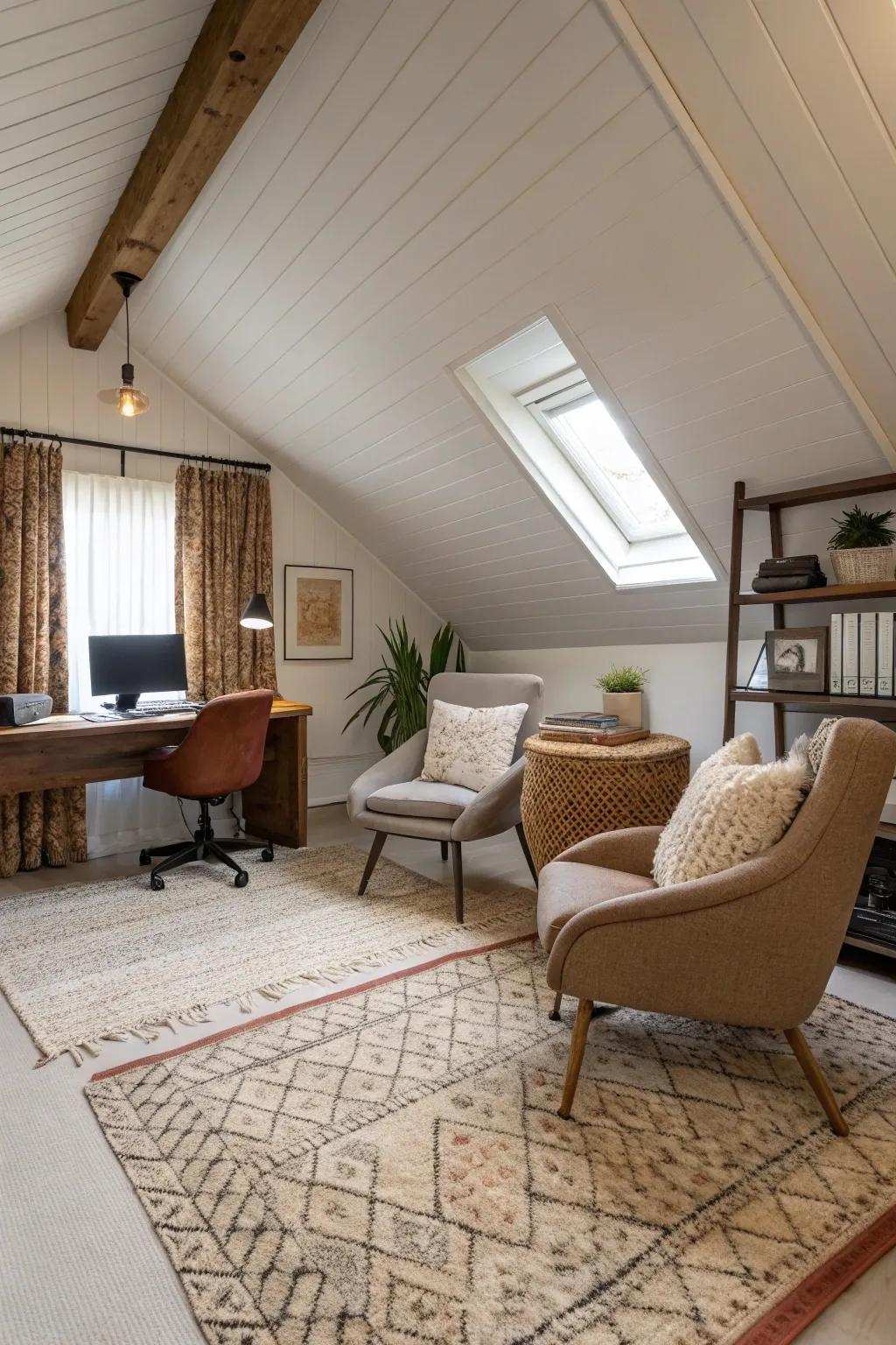 Increasing comfort by using textured elements