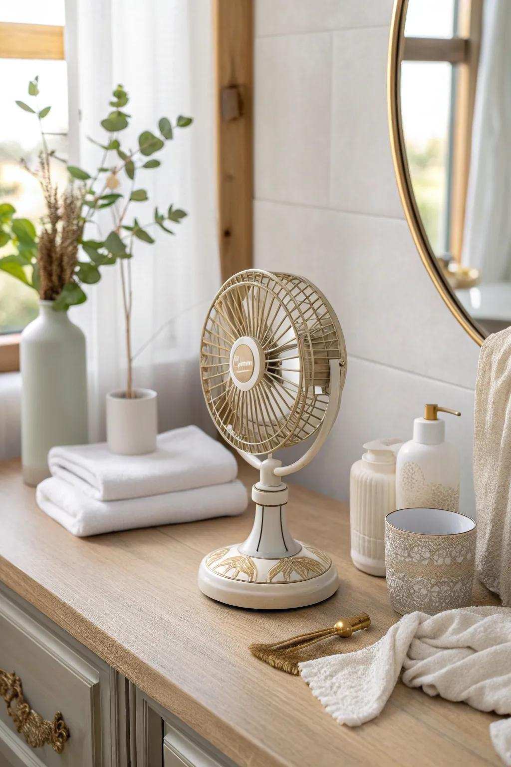 Infuse elegance into your aesthetic through aged handheld oscillators that convey ageless pulchritude.