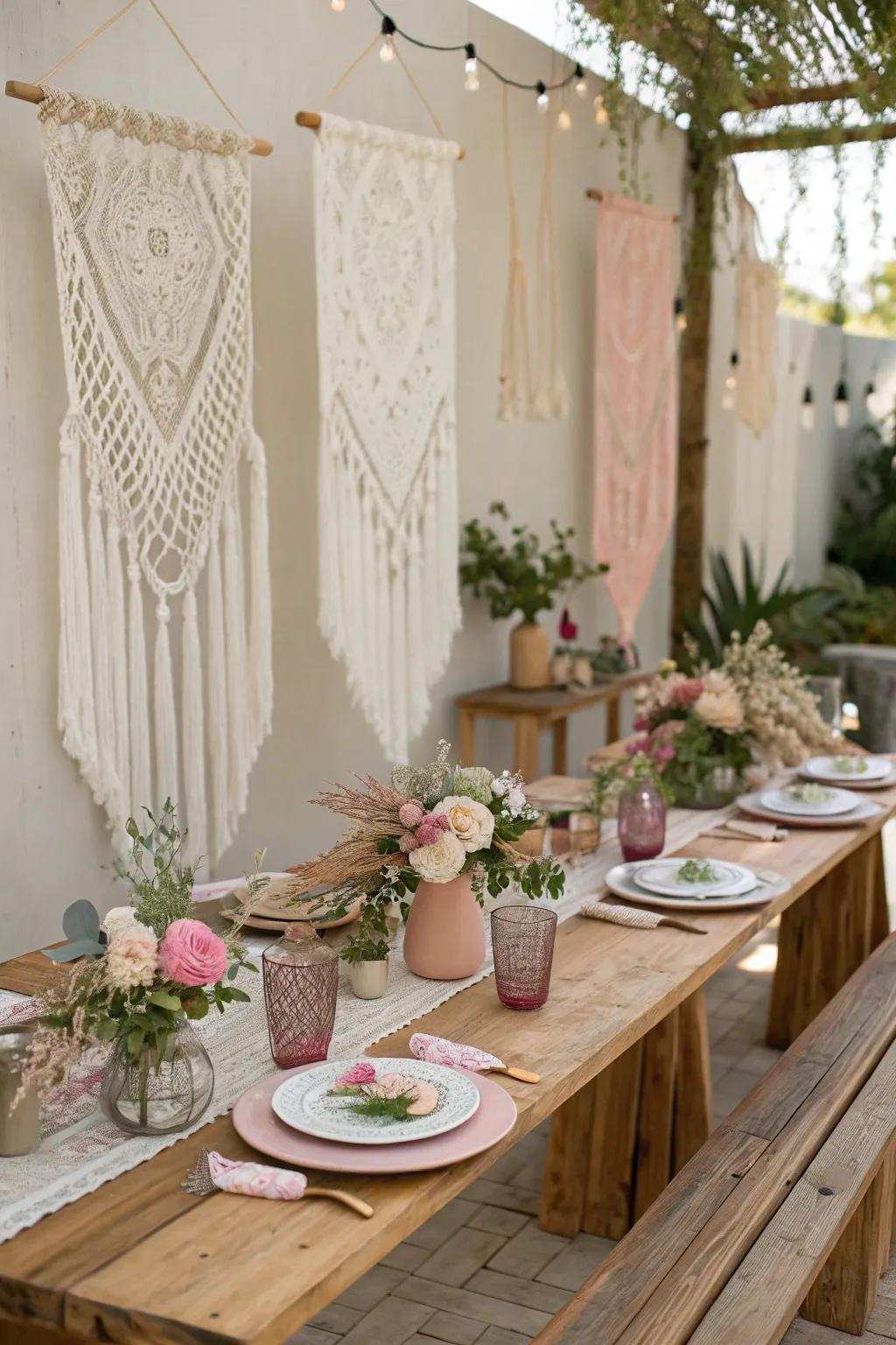 Interwoven adds a lovely, textured element.