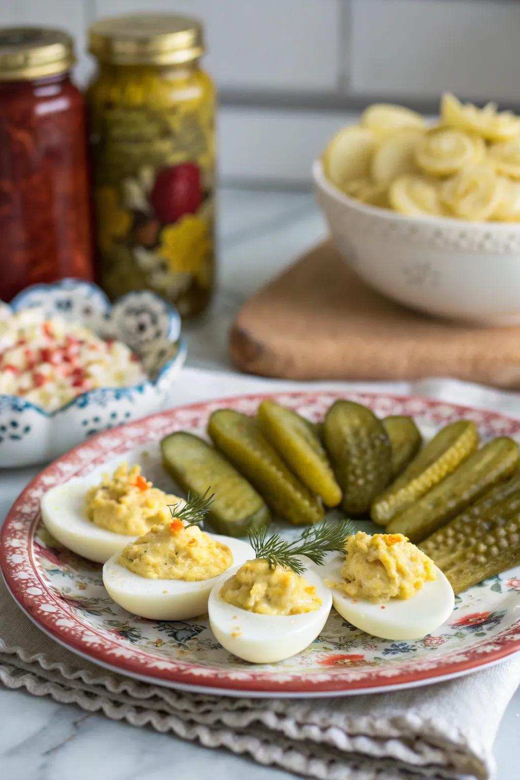 Journey back in time with a vintage revival cold plate.