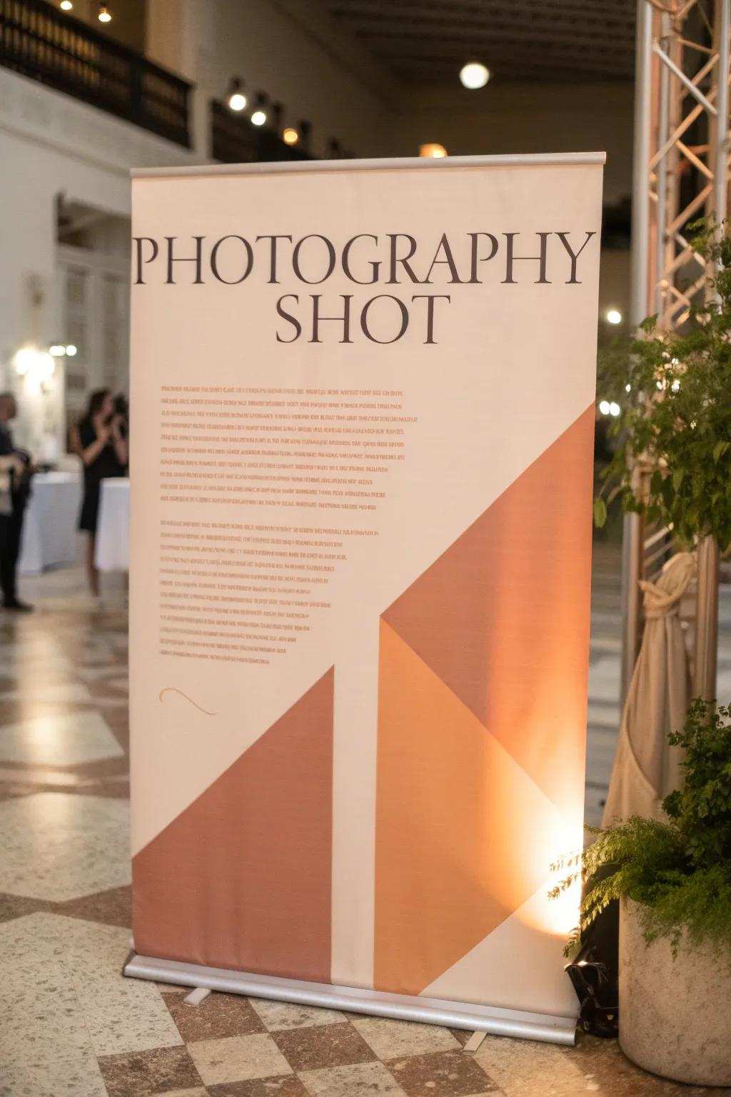 Keep your event adverts engaging with dynamic compositions.