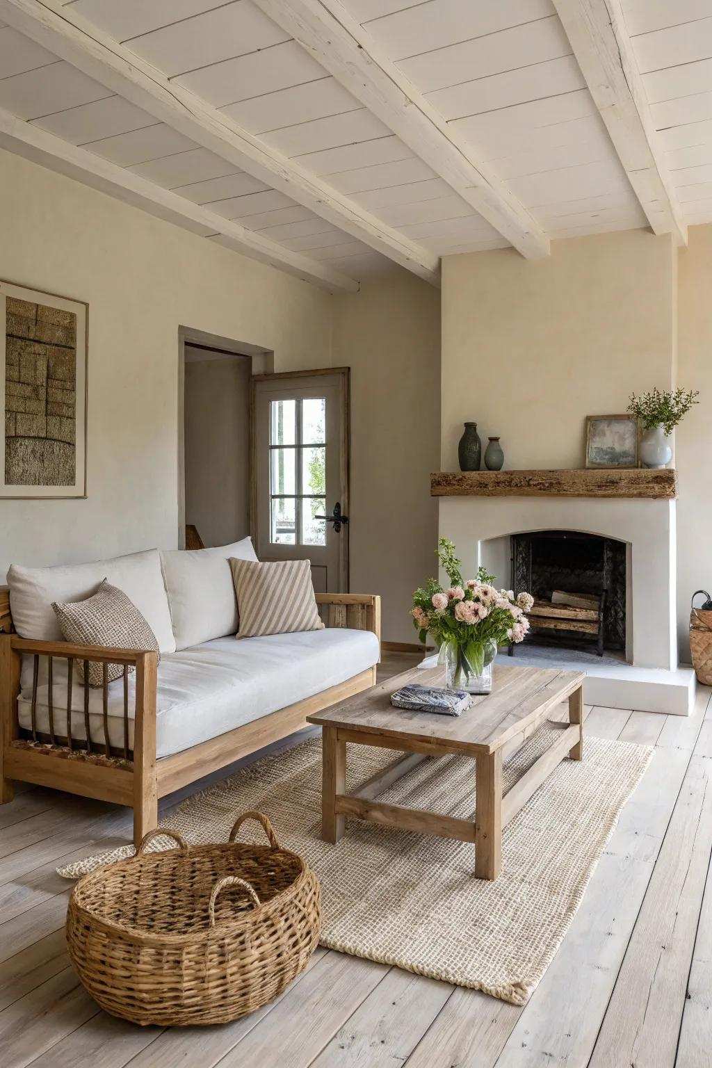 Keeping things simple makes your space feel open and saves you money.