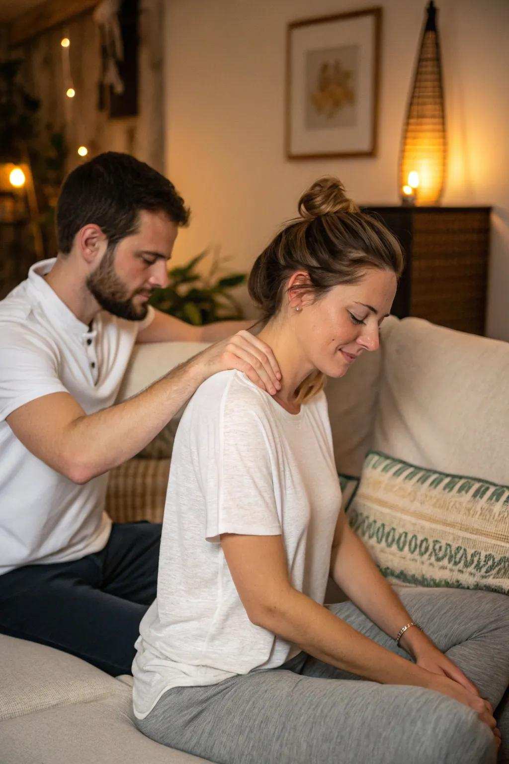 Learn simple rubdown movements to enrich your touch.