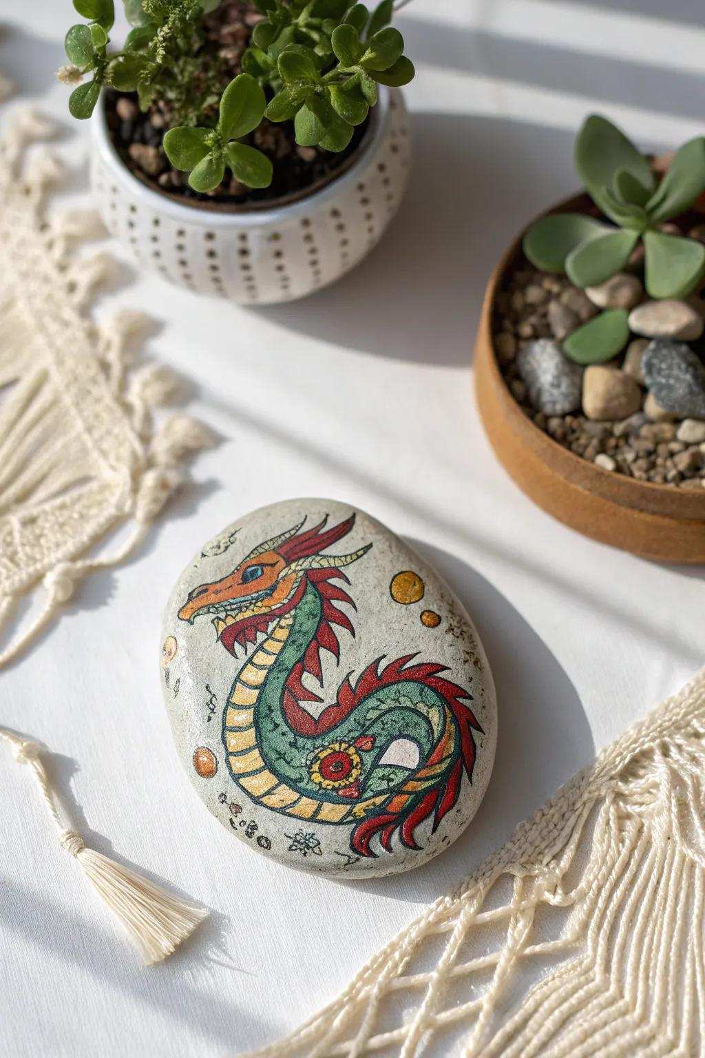 Liberate your creative spirit with captivating painted rocks – where artistry meets fantasy.