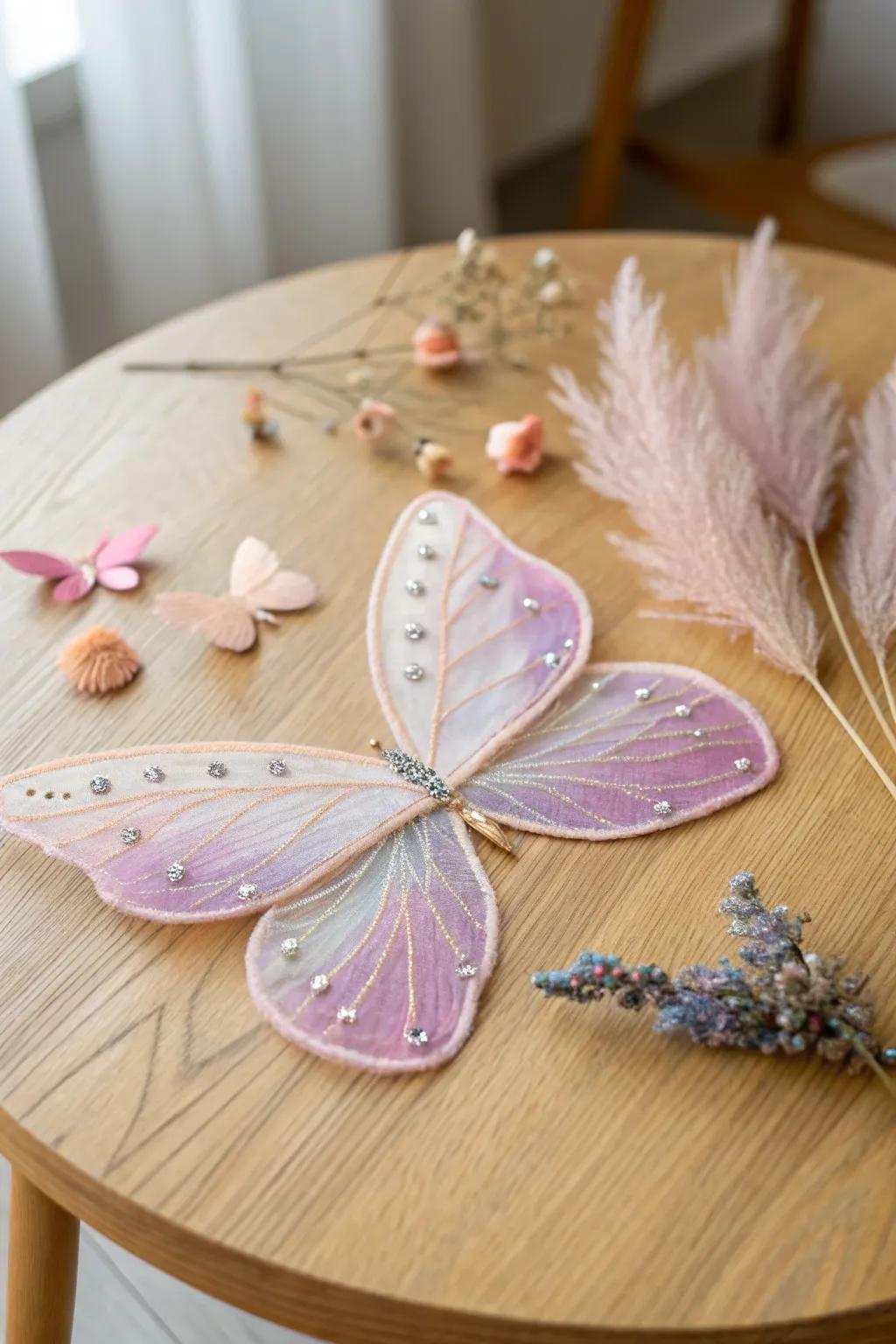 Metamorphose your tiny ones into bewitching fairies through these enchanting handmade fairy wings!