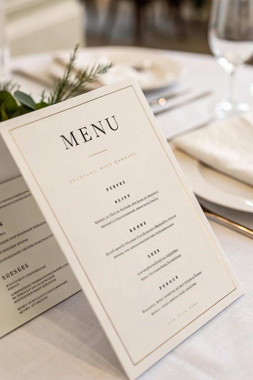 Minimalist creations focus on elegance and essential components.