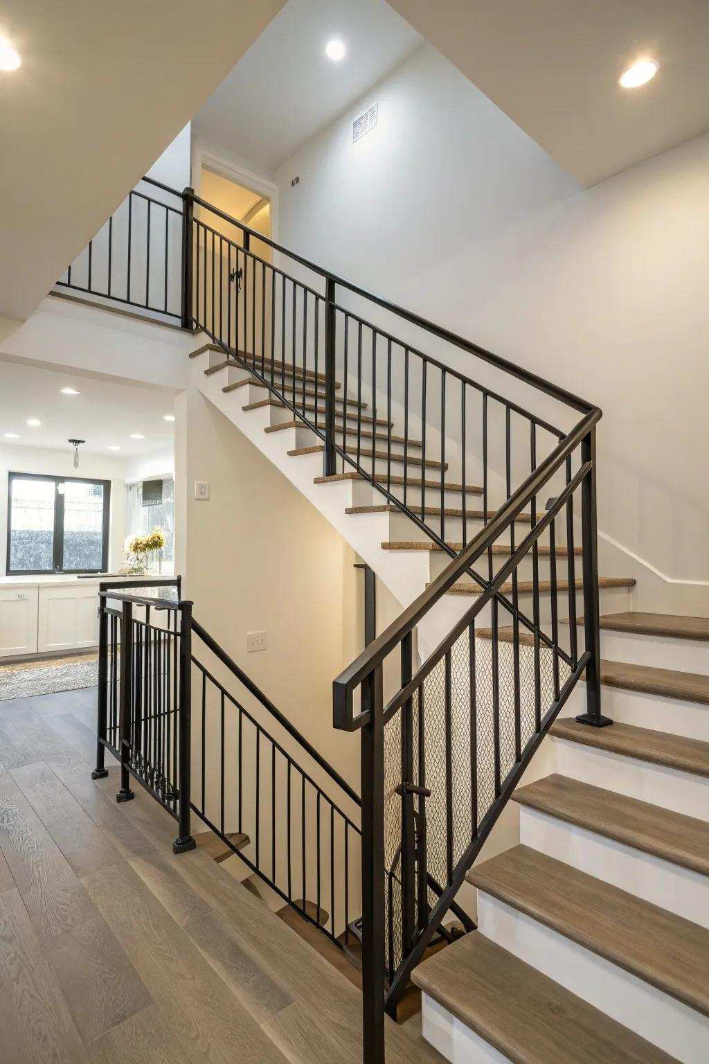 Minimalist guards offer a sleek and refined aesthetic.