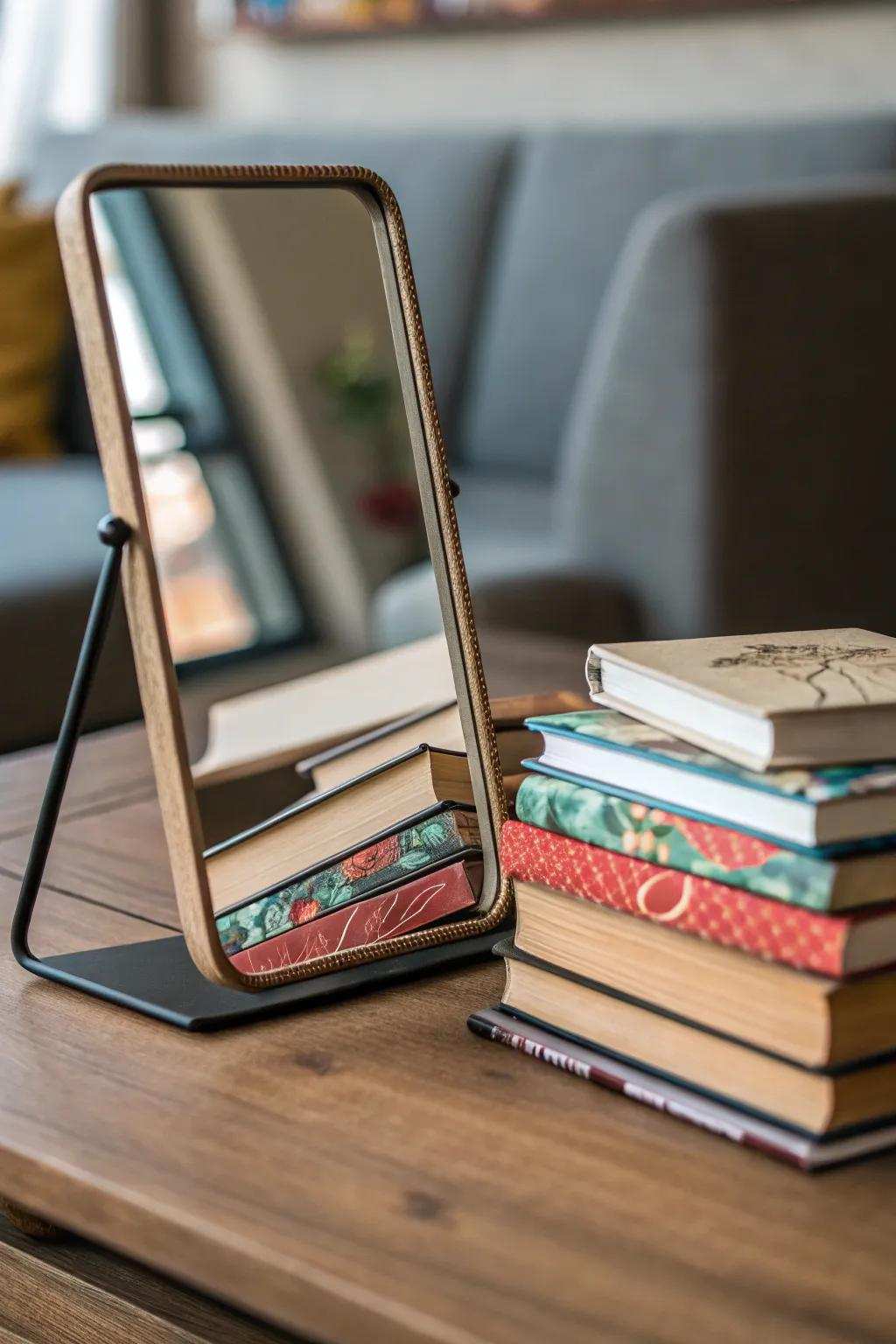 Mirrors augment both illumination and expanse, contributing to the overall dimensional attributes of your design aesthetic.