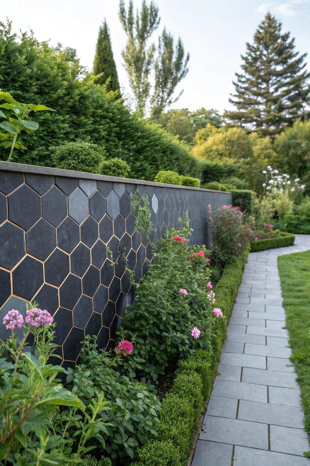 Multi-sided cladding adds a distinctive geometric touch.