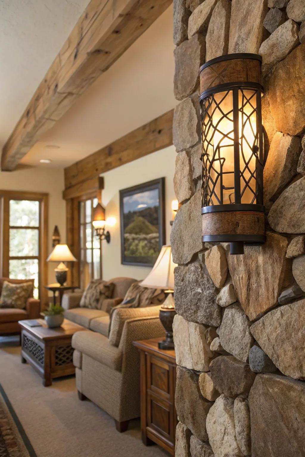 Natural components bring comfort and peace.